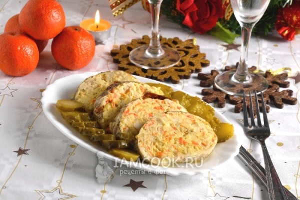 Фото фаршированной щуки в фольге