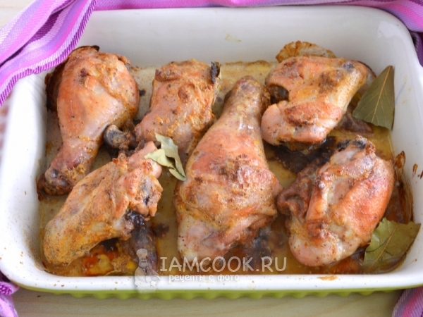 Рецепт курицы, запеченной в остром йогуртовом соусе