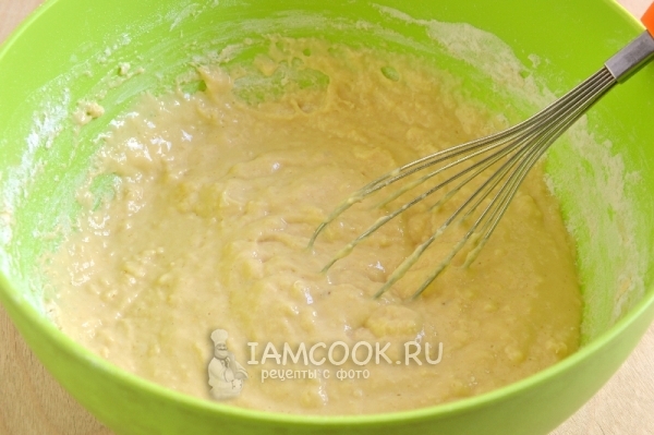 Размешать тесто