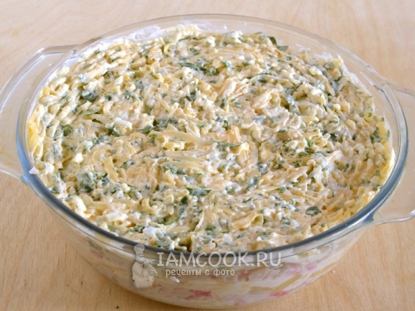 Повторить слои салата