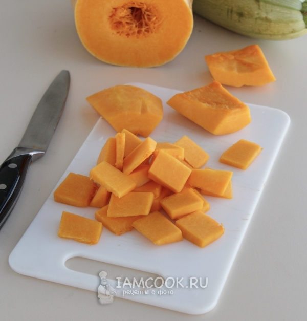 Порезать тыкву