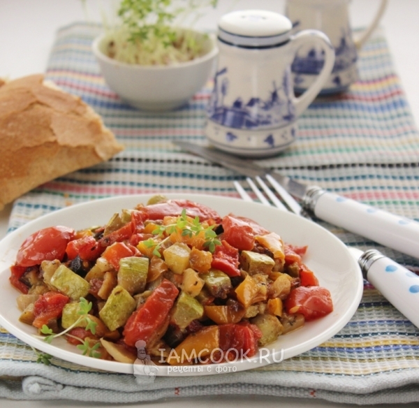 Рецепт запеченного рататуя