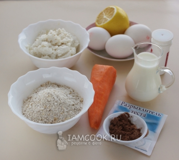 Ингредиенты для маффинов по Дюкану