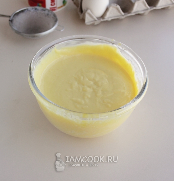 Размешать тесто