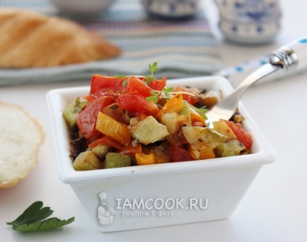 Запеченный рататуй