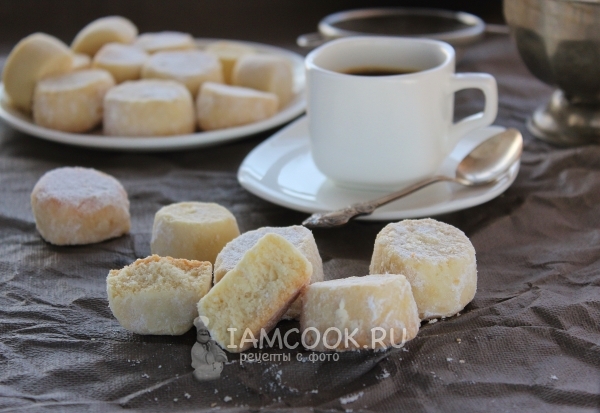 Рецепт рассыпчатого песочного печенья с крахмалом