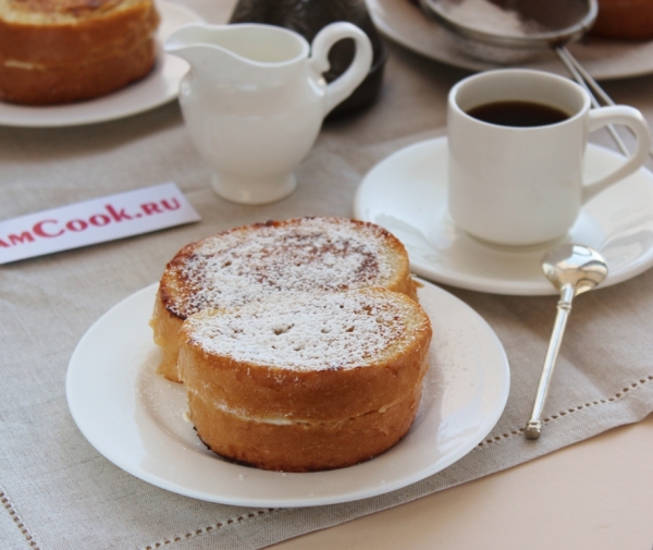 Фото гренок с творогом