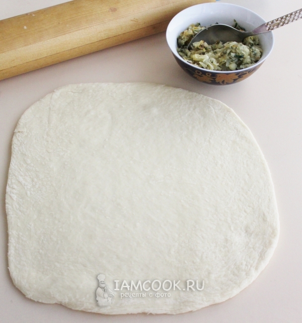 Раскатать тесто