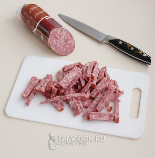 Порезать колбасу