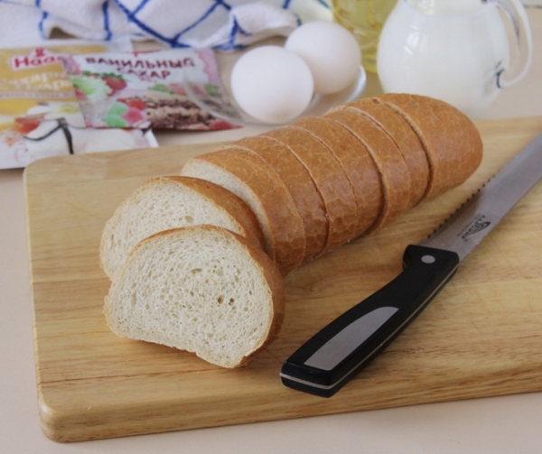 Порезать батон