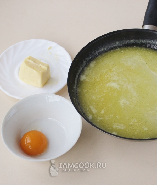 Влить бульон