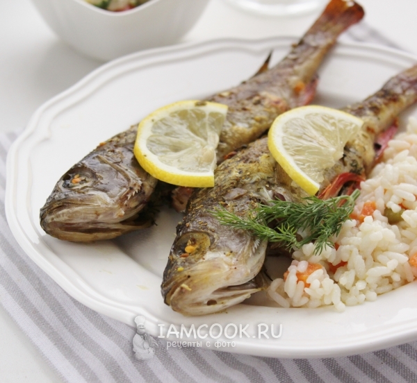 Рецепт речного окуня в духовке