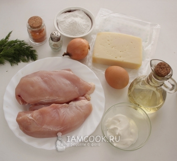Ингредиенты для куриных котлет «Нежность»