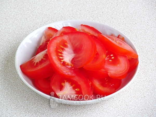 Порезать помидор