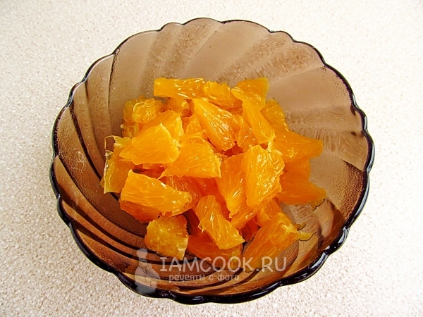 Порезать апельсин