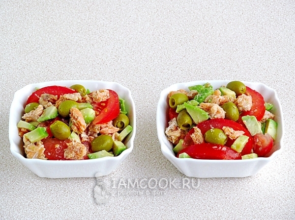 Рецепт салата «Волшебная рыбка»