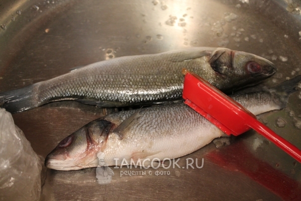 Почистить рыбу