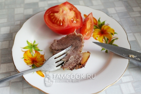 Рецепт пряной свиной шейки в фольге