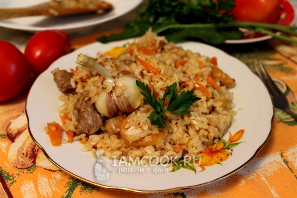 Фото плова по-казахски