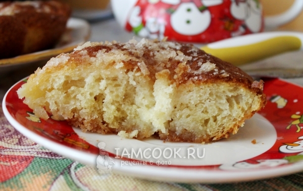 Рецепт Tarte au sucre (сахарного пирога)