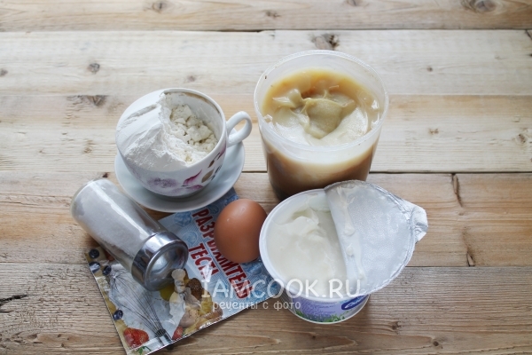 Ингредиенты для теста