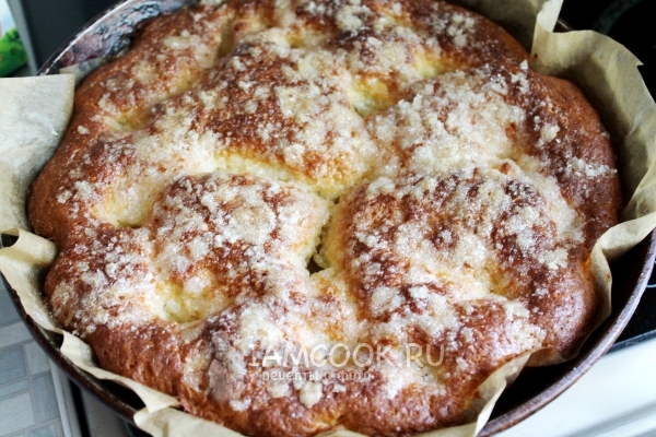 Tarte au sucre (сахарный пирог)