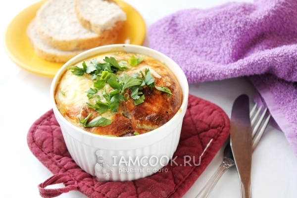 Рецепт баклажанной запеканки с мясным фаршем