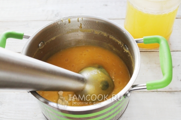 Пюрировать овощи