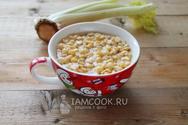 Замочить горох