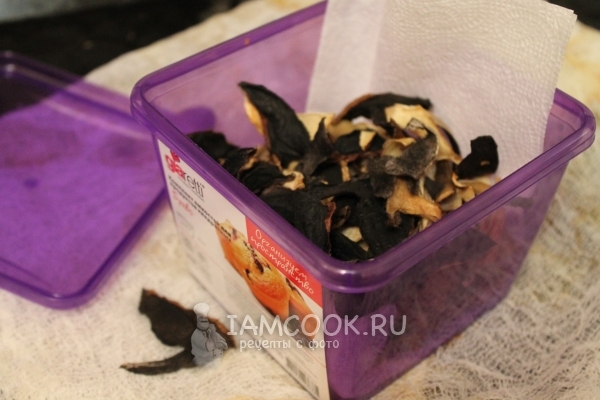 Рецепт сушеных подосиновиков в домашних условиях