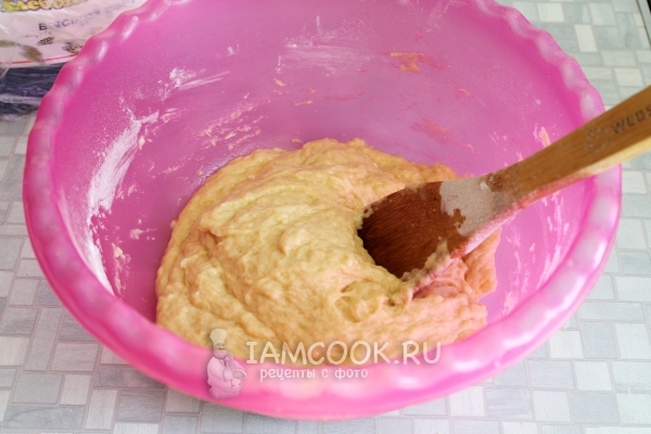 Замесить тесто