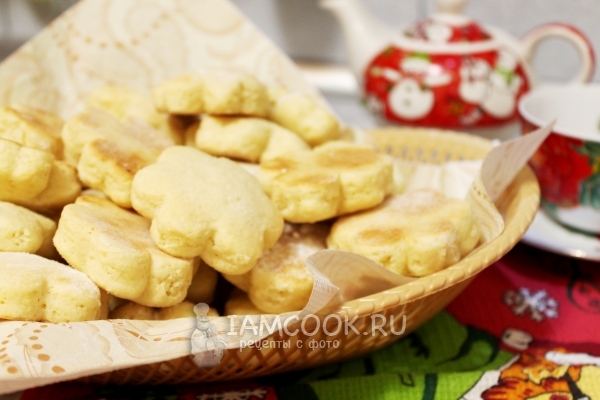 Печенье на сметане на скорую руку
