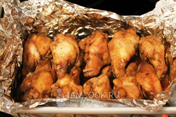 Пожарить куриные крылышки