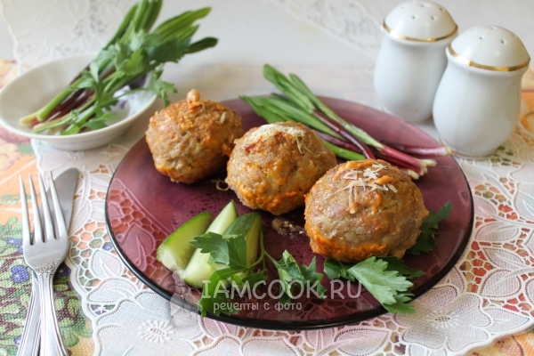 Фото тефтелей из свиного фарша с рисом