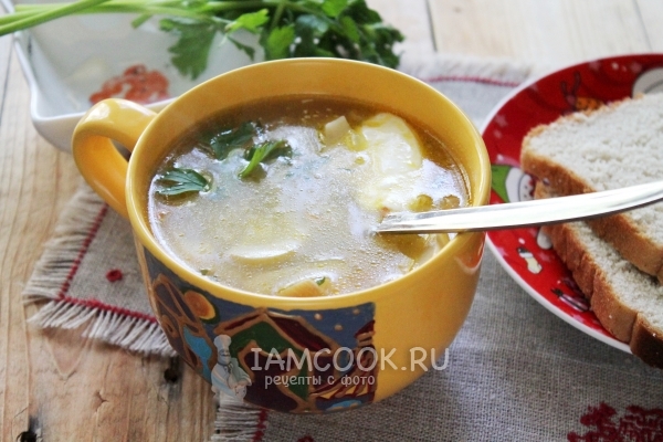 Рецепт грибного супа из свежих грибов