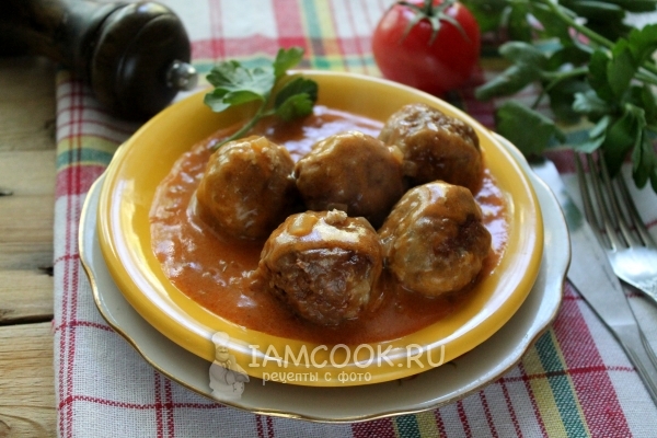 Рецепт тефтелей с гречкой и фаршем