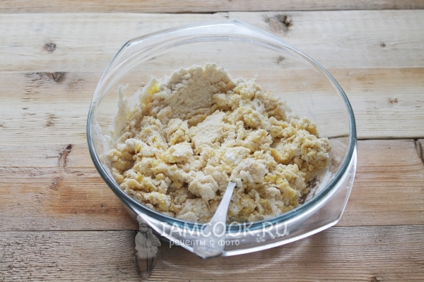 Размешать тесто