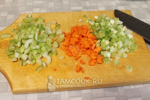 Порезать овощи