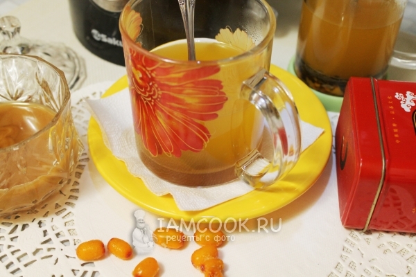 Рецепт облепихового чая