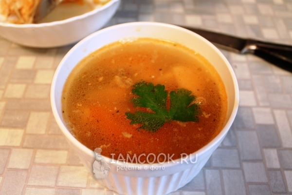 Влить бульон