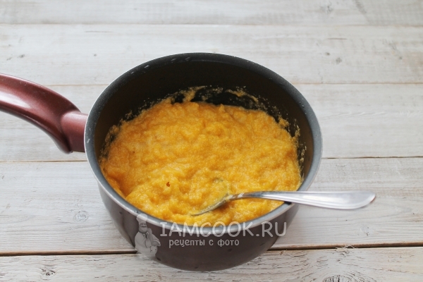 Добавить масло и манку