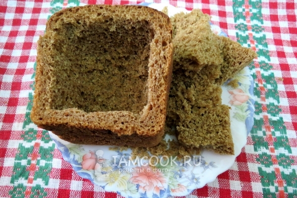 Достать из хлеба мякиш