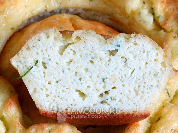Фото воздушных сырников с укропом в духовке