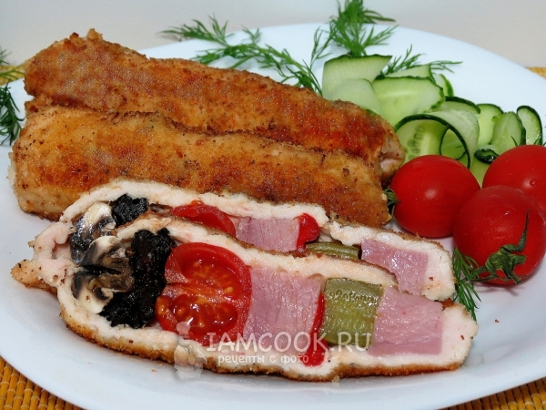 Рецепт фаршированного шашлычка