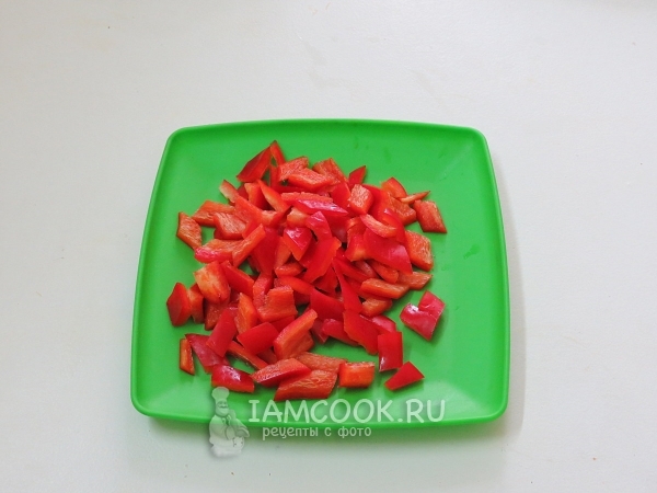 Порезать перец