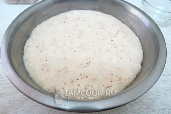 Готовая опара