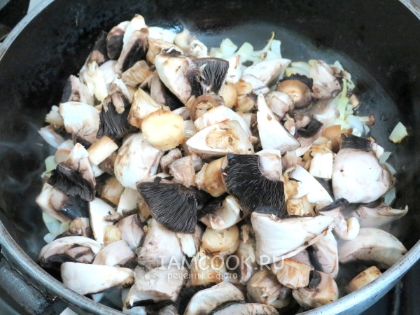 Добавить грибы