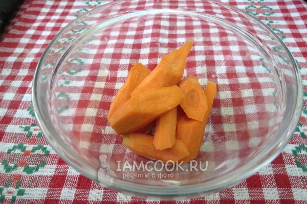 Порезать морковь
