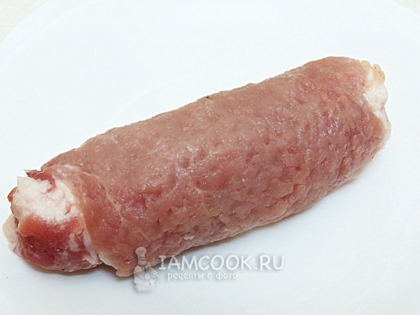Свернуть мясо в рулет