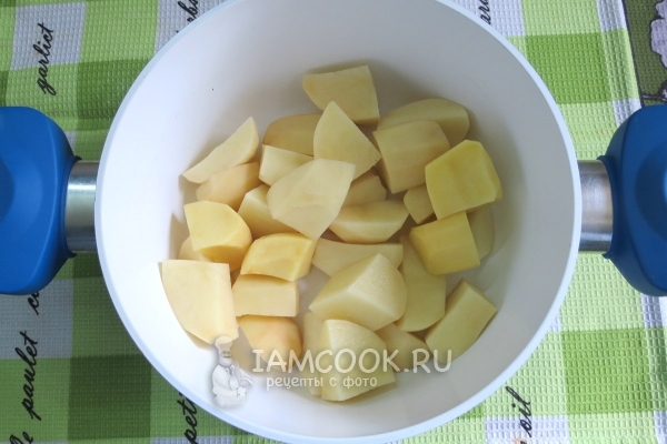 Порезать картофель